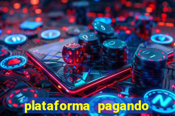 plataforma pagando bonus no cadastro